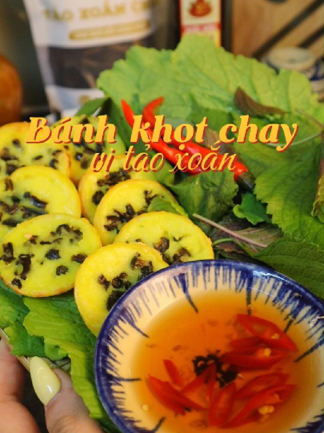 Làm BÁNH KHỌT TẢO, đổi vị cho tháng Vu Lan #huongquevegan #vegan #monchay #anchaykhongkho #anchay #taoxoanchile