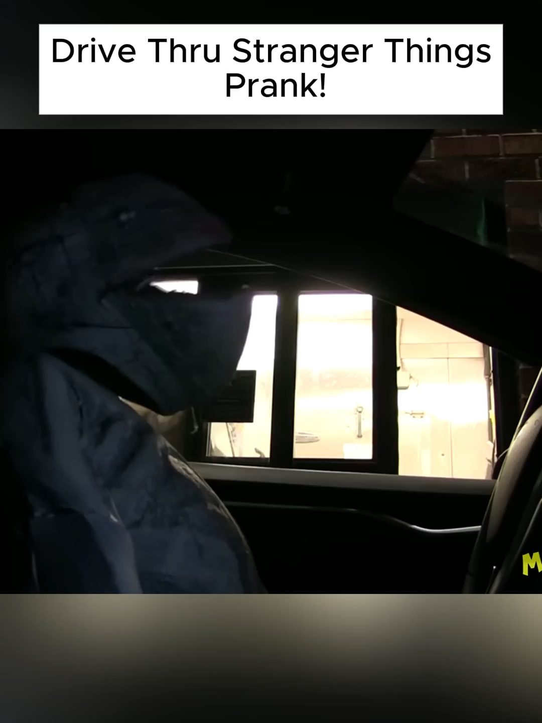 Drive Thru Stranger Things Prank! #prank #prankvideo