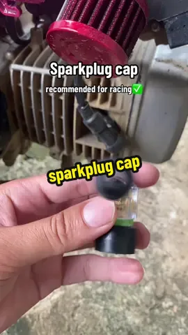pang dagdag angas sa mga motor nyo boss #sparkplugcap #sparkplug #elbisasamonte 