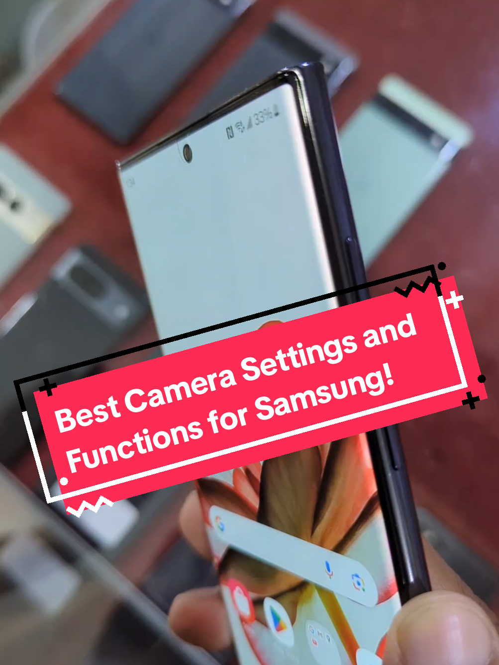 Best Camera Settings and Functions for Samsung. #samsung #settings #functions #camera #LearnOnTikTok 