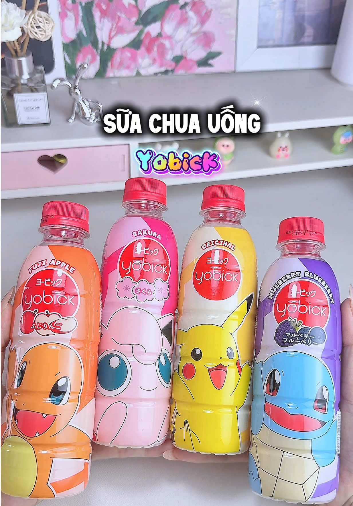 Thơm ngon, bổ dưỡng, bé nào cũng thích, cả nhà uống mê.  #SuaChuaUong #Yobick #SuaChuaNhatBan #DoUongTotChoSucKhoe #SuaChuaPokemon 