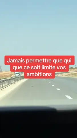 Jamais permettre que qui que ce soit limite vos ambitions #devperso #motivation #libertefinanciere #discipline #ambition 