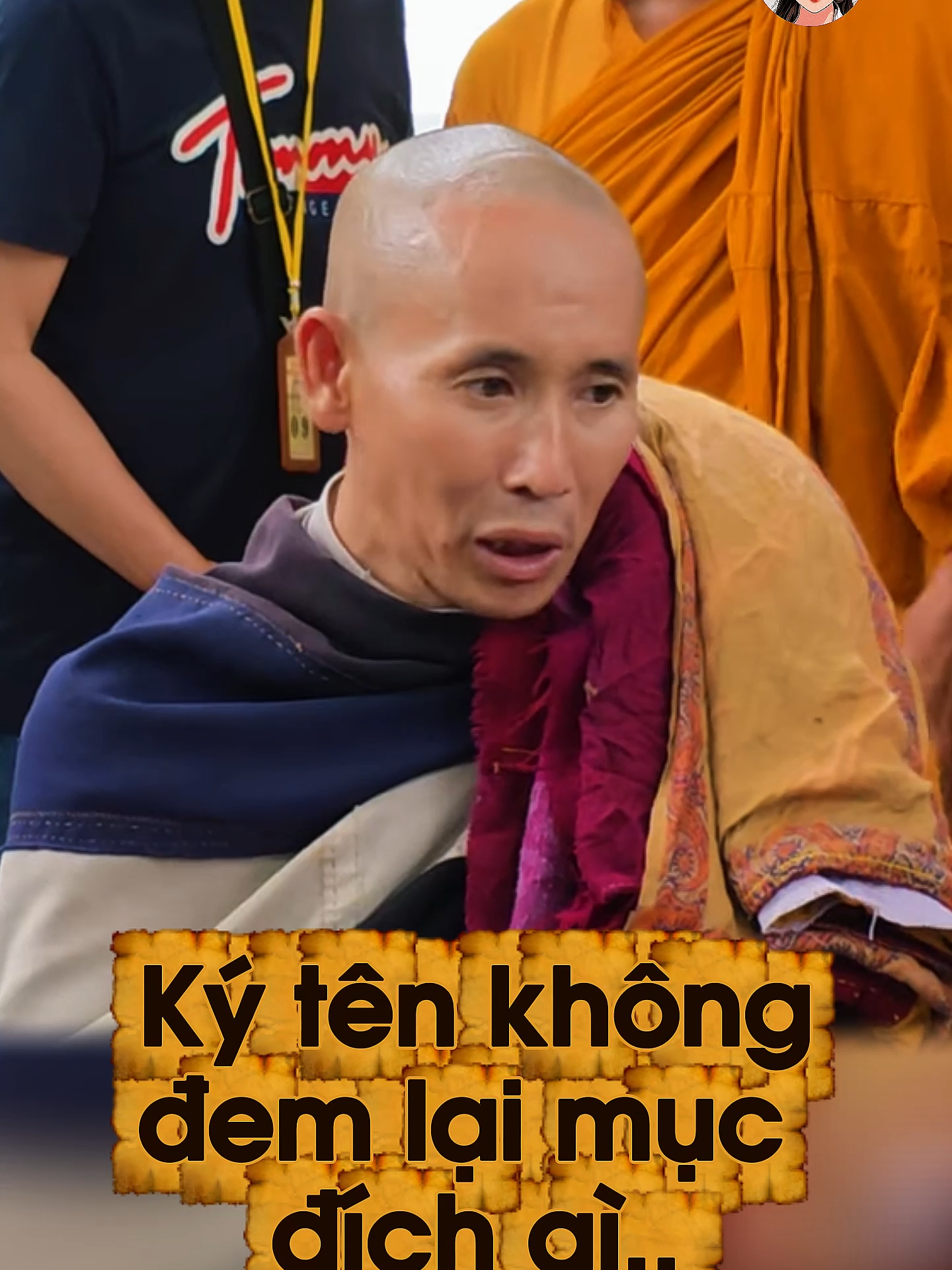 Sư Minh Tuệ không hề cho Quay phim chụp ảnh. Ký tên không đem lại mục đích gì..#thichminhtue #ebook25