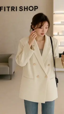 Outer Blazer Jumbo Oversized Wanita Pink Colorful Lengan Panjang Korean Style (S2-002-1002) Atasan Oversize#blazerwanita #blazerkoreanstyle #blazerkorea #bismillahfyp #fypage 