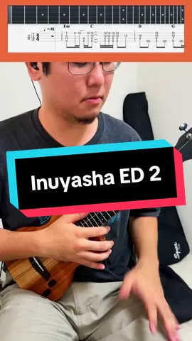 Do you remember this song? #ukulele #anime #fukaimori #ukulelecover #inuyasha