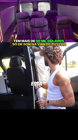 tem mais de 50 mil dólares só de som na van do Ruyter #ruyter #van