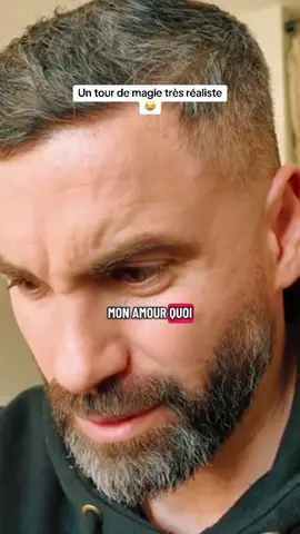 Un tour de magie très réaliste 😂 #humour #viral #sketch #pourtoipage #couple 
