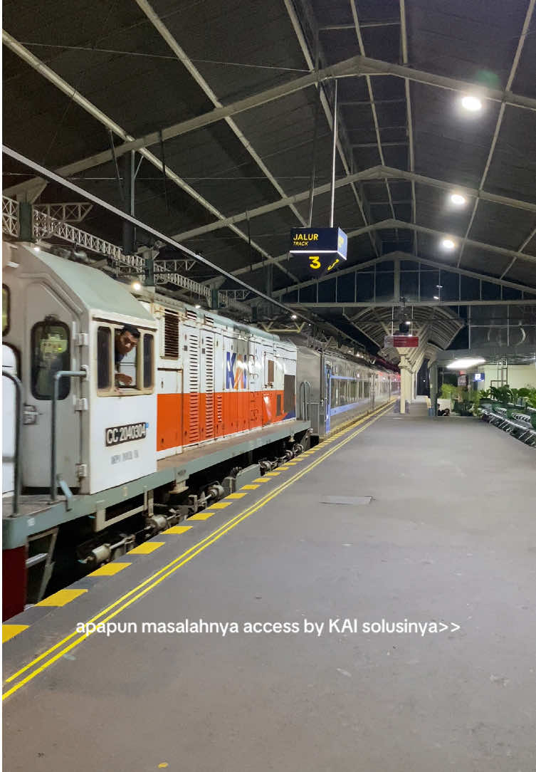IF: KA 76 Mataram (PSE - SLO) #railfansoftiktok #accessbykai #kai121 #fyp #ayonaikkereta 
