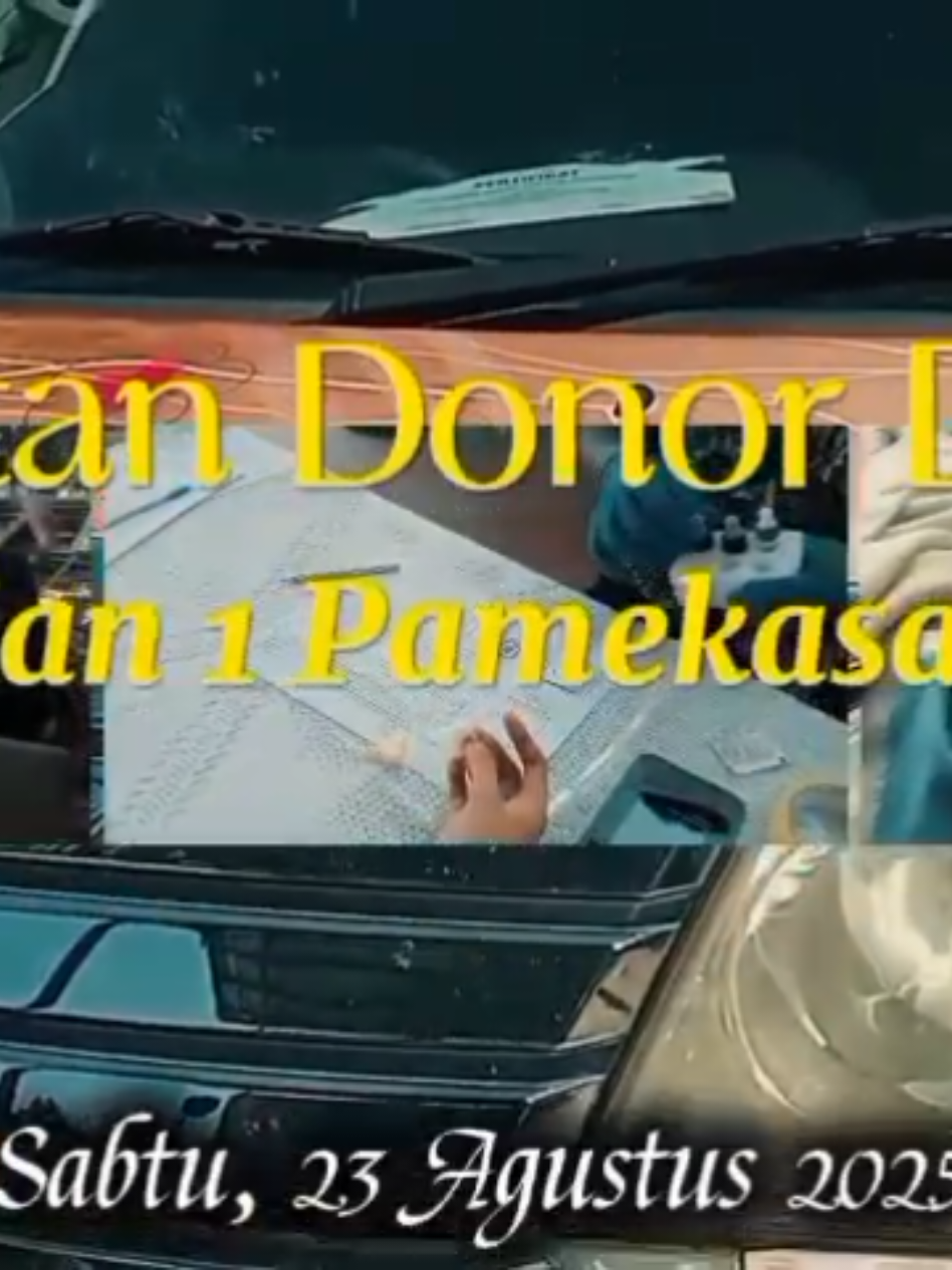 Donor Darah di MAN 1 Pamekasan. Sabtu, 23 Agustus 2025. #KementerianSemuaAgama #kemenagpamekasan #man1pamekasan #mediamansa #donordarah 