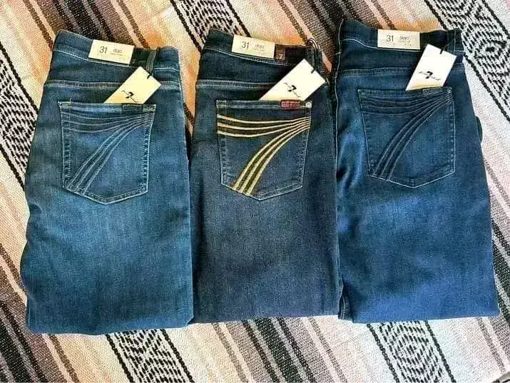 7famk jeans available for sale❤️Prices $80. Sizes 31x34-36 available.Shipping at $7 extra fee...#cowboys #ranchgirls #ranch #cowgirlboots #farmers #stacyscloset #nickiminaj #jeansoutfit #jeanshighwaist #treanding #trendingvideo #7famkdojo #7s #7famkjeans #7famk #dojos #farmlife #barrelracing #barrelracer #country #equinelife