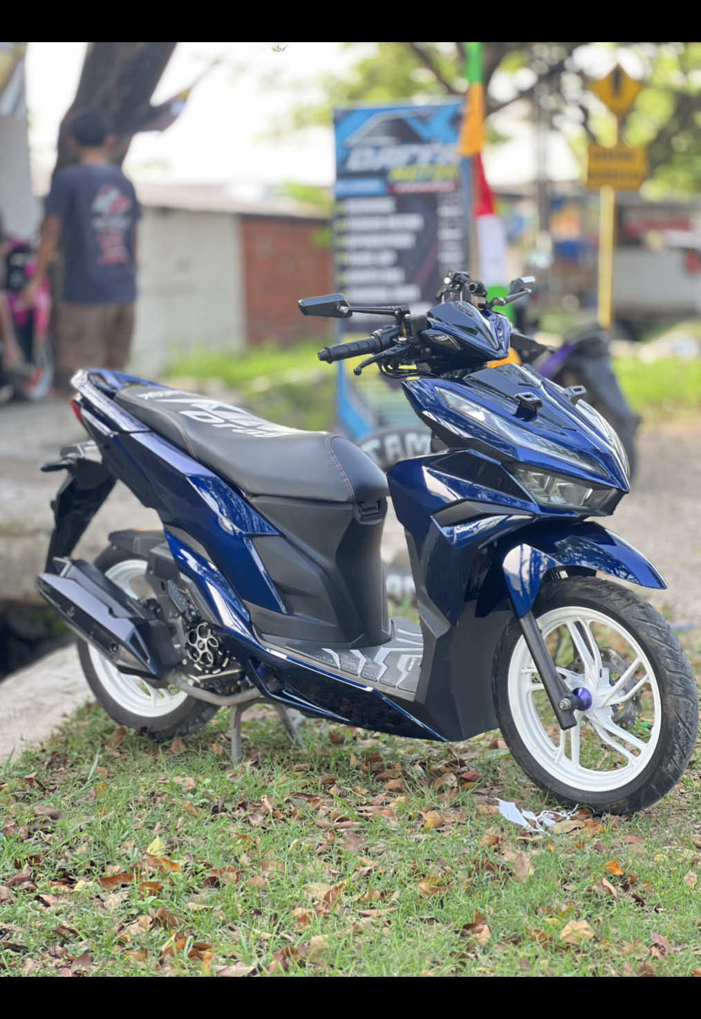 Moonlightblue In Vario 125 new..!#rekomendasirepaintmajalengka #fyppppppppppppppppppppppp #dafssukaraja #majalengka #dafspainting  