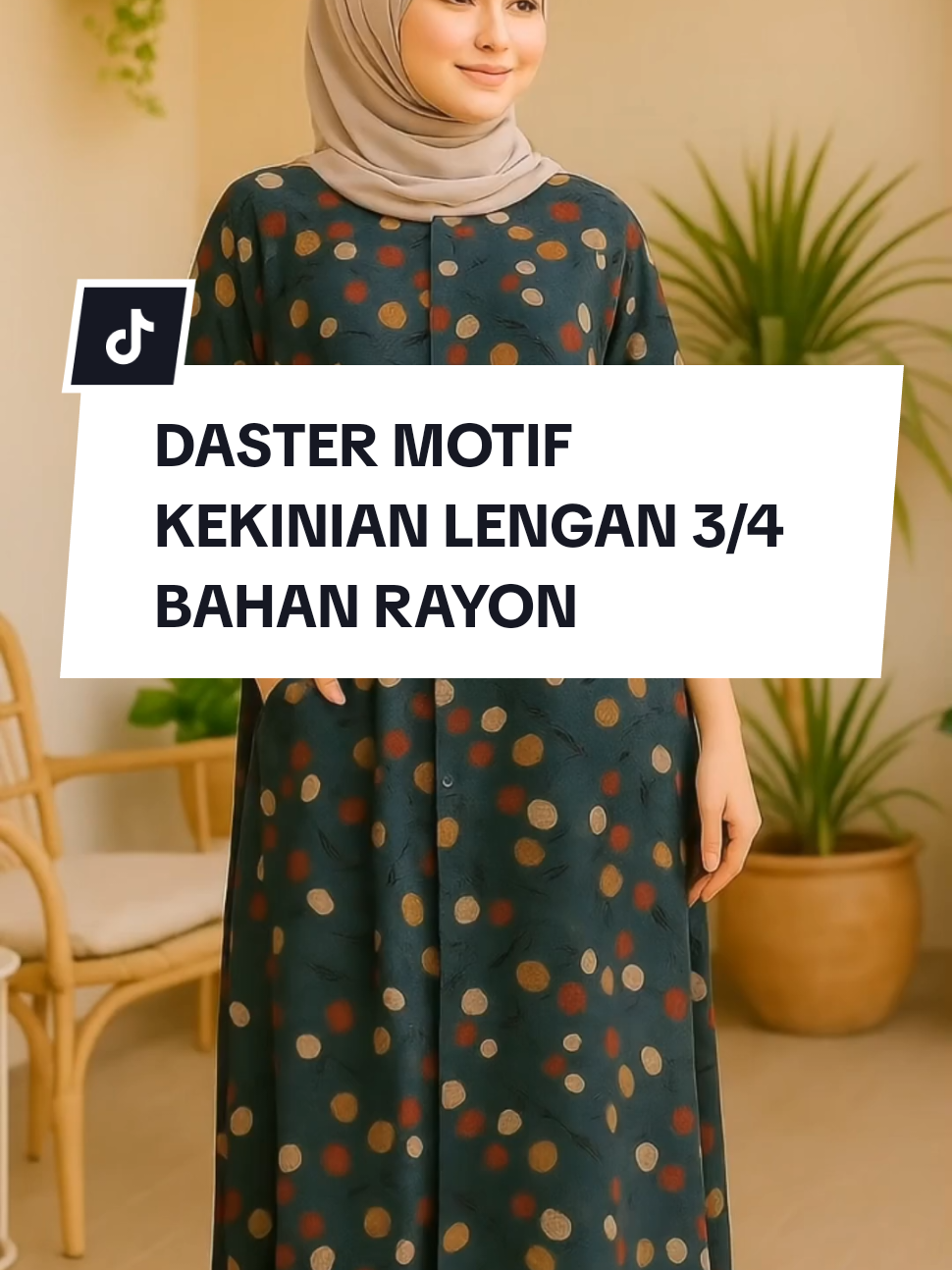 DASTER MOTIF KEKINIAN LENGAN 3/4 BAHAN RAYON #daster #dasterrayon #rekomendasi #dasterkekinian 