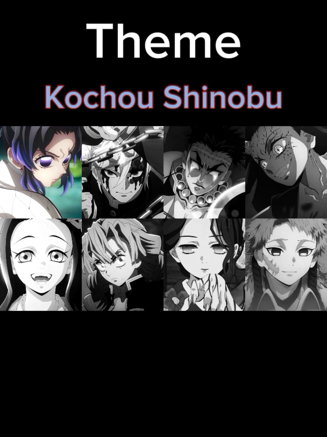 Theme KNY [part 3] #kimetsunoyaiba #demonslayer #theme #shinobu #nezuko 