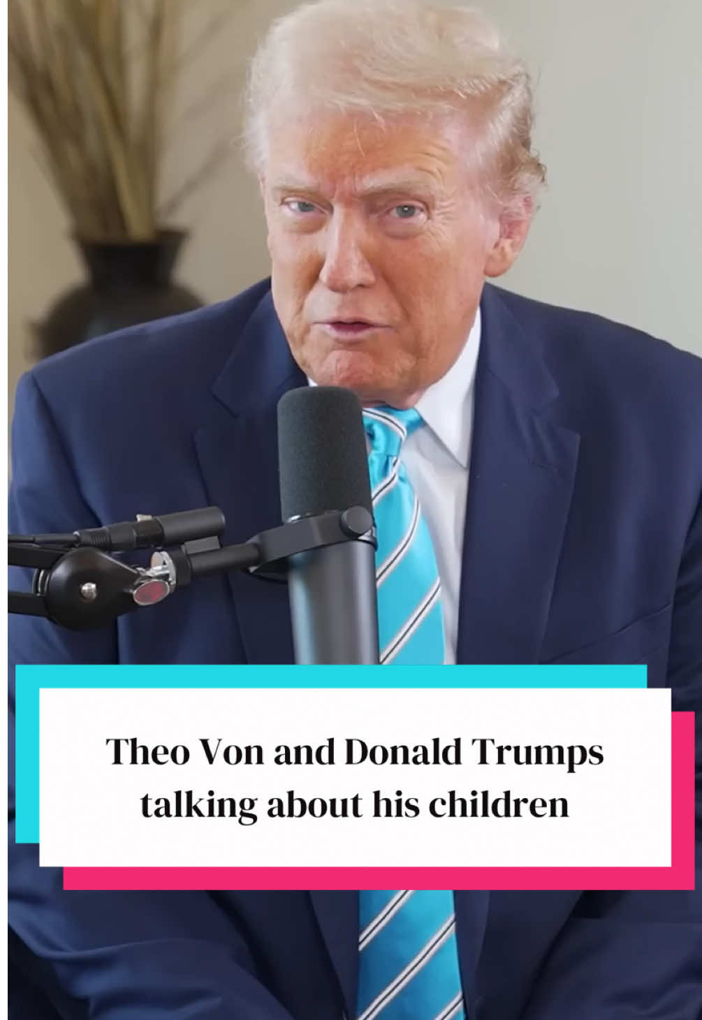 Theo Von and Donald Trumps talking about his children #TheoVon #donaldtrump #America #podcasts #FYP 