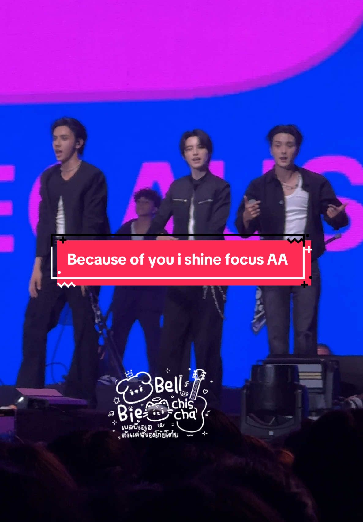 Becausse of you i shine focus AA #aaashirakorn #summersonicbkk2025xBUS #busbecauseofyouishine #summersonicbkk2025 #summersonicbangkok @AA BUS 