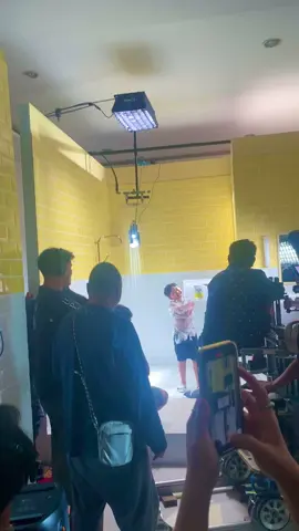 Pov: ketika anak gen alfa shooting,minta di puter lagu-lagu anomali 😅😂 Bts iklan biore #talentanak#tvc#tvcbiore#artiscilik