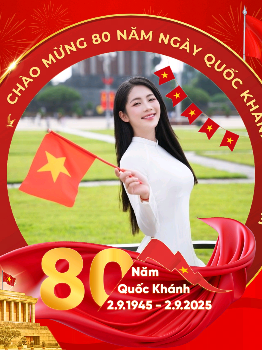 Khung ảnh chào 2.9 🇻🇳 #tuoi17 #quockhanh2025  #avatar  #xuhuong #avataquockhanh29 