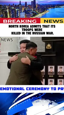 Corea del Norte admite que sus tropas murieron en la guerra con rusia #breakingnews #bignews #news #foryou #fyp #corea #ruso #la guerra #la murtre 