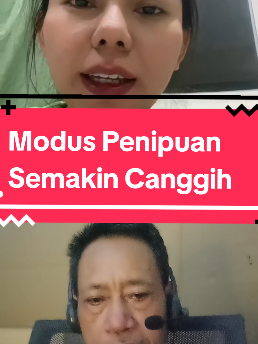 Modus penipuan semakin canggih tetap waspada dan hati-hati bijaklah bermedsos #moduspenipuan  #bijakbermedsos  #waspada #information  #fypp 