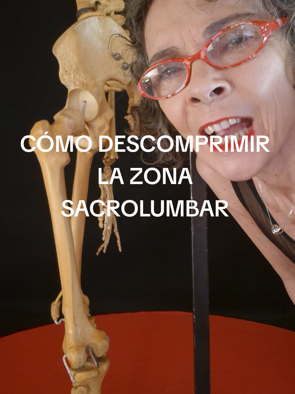 Cómo descomprimir la zona sacrolumbar  #gimnasia #salud #kinesiologia #veronicalercari #fisioterapia 