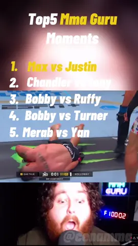 Part|184 Top5 Mma Guru Reaction #top5 #UFC #mmaguru #reaction #crashout 