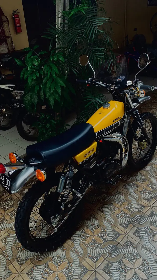 Pap abis mandi #yamahadt100 #DT100 #2stroke #enduro #xybca 