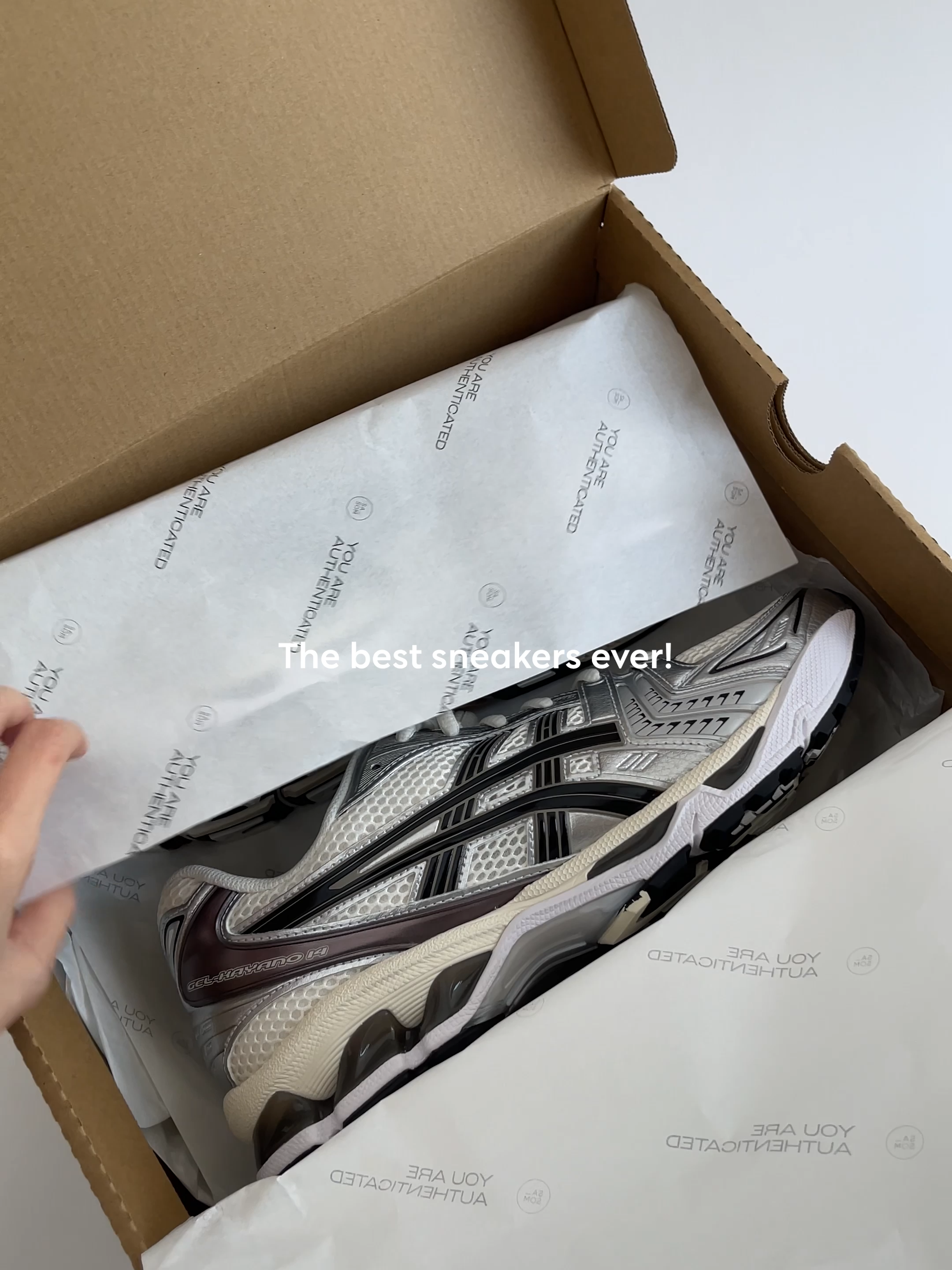 Asics Gel-Kayano14 'Cream Black' 👉 ช้อปรองเท้า Asics ของแท้ที่ตะกร้า SASOM . #SASOM #สะสม #SASOMIS1 #MOSTPOPSHOESONSASOM #ASICS #ASICSThailand #asicsgel #asicsgelthailand  #sneakers #sneakersthailand #unboxing