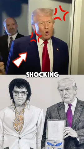 Trump is about to reopen the investigation into Elvis death #foryou #fypシ゚viral #king #elvis #elvispresley 