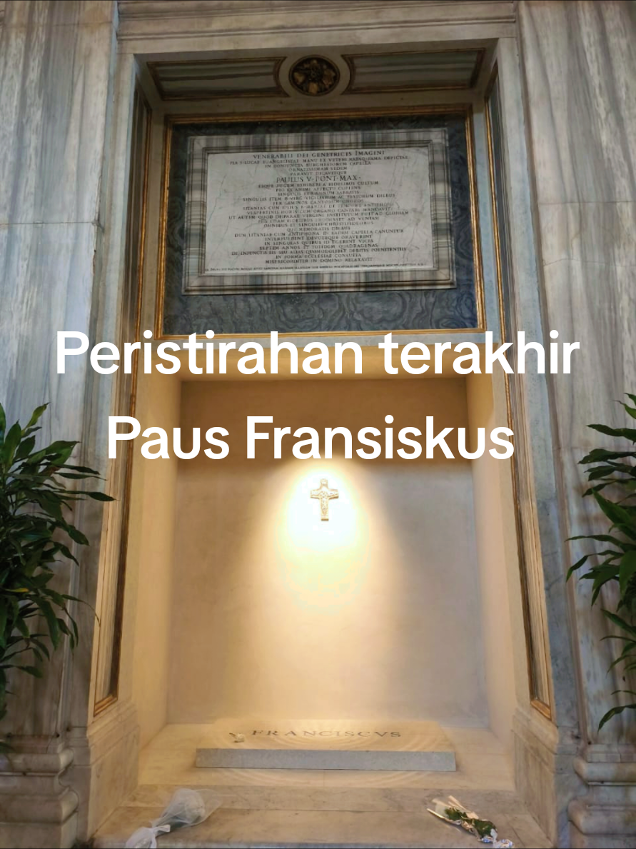 Basilica Santa Maria Maggiore, peristirahatan terakhir Bapa Paus Fransiskus  #basilicasantamariamaggiore #makampausfransiskus #portasancta #peziarahpengharapan 
