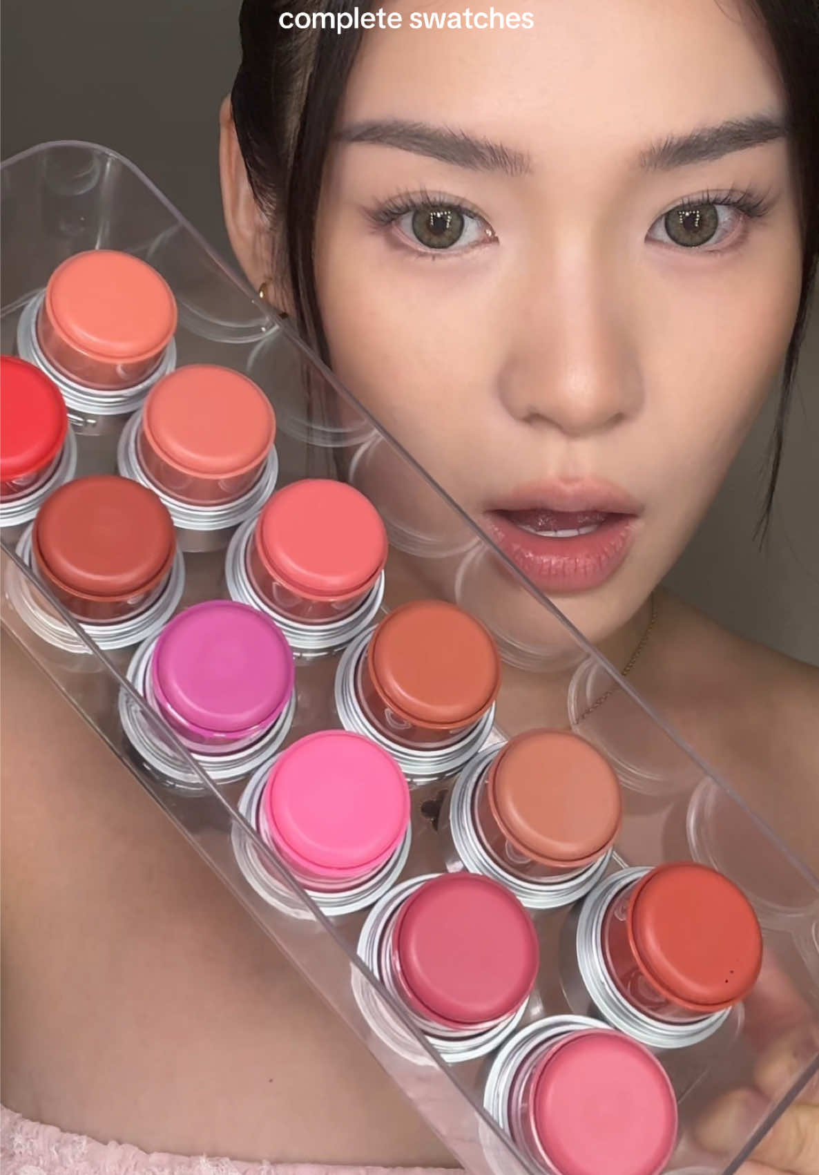 Swatching ALL 12 SHADES of the Issy creme cheek sticks!!! No throw 😳 which one’s on your radar?