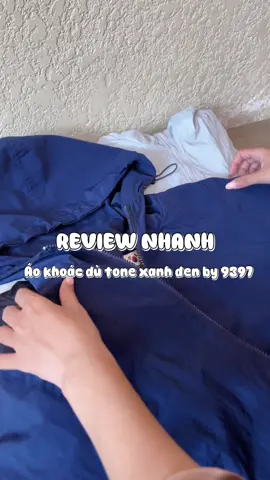 Tone xanh đen mặc sáng da lắm íi #9397shop #aokhoacdu #aokhoacnu #aokhoacformxinh 