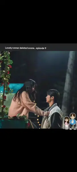This is the scene where im sol avoid from having any memories and connection with sunjae ( episode 9 deleted scene) 😢😢💙💛  #LovelyRunner #byeonwooseok  #kimhyeyoon  #sunjae  #imsol  #kdrama  #woohyecouple 