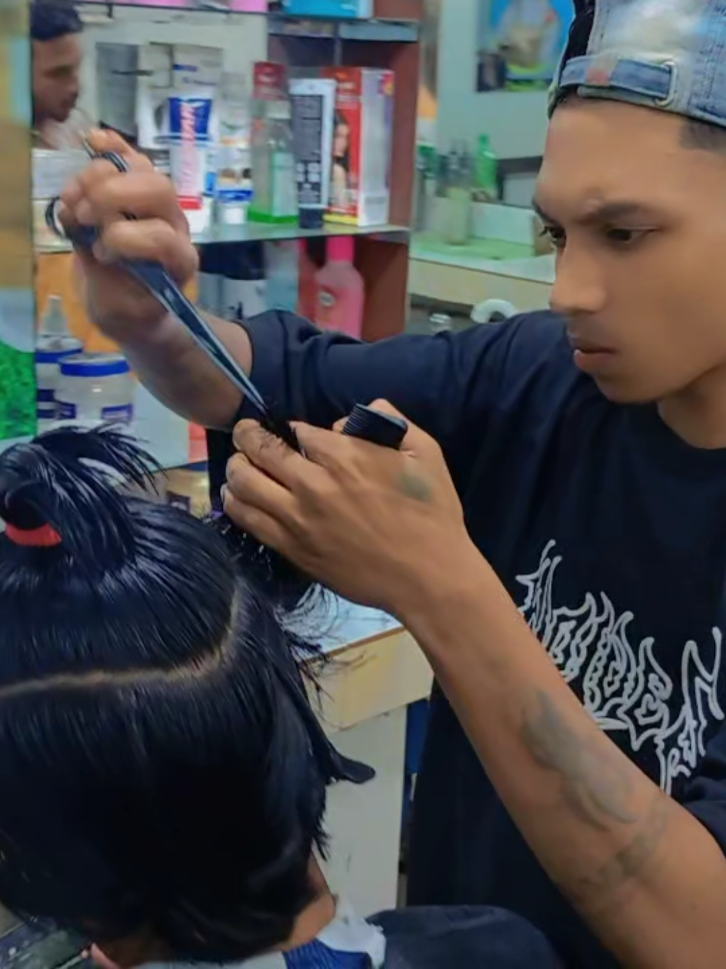 @Akter Ali @Golden barber shop @Super Star #viraltiktok #foryoupage #foryou #10000views #100000k 