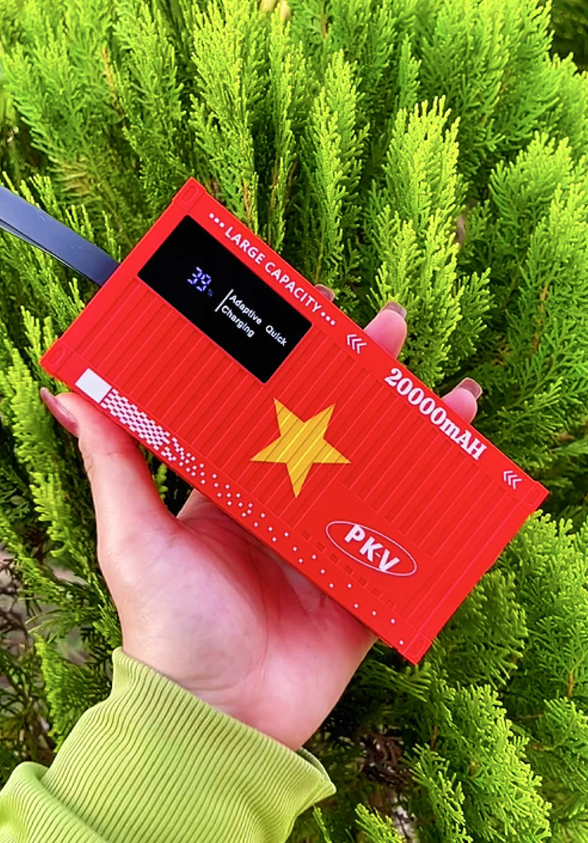 Sạc dự phòng Container Yêu Nước  @Ngọc Lanh  @Ngọc Lanh  @Ngọc Lanh  #sacduphong20000mah #sacduphongcontainer #sacduphong #ngoclanh #xuhướng 