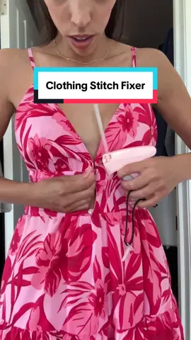 This clothing fixer is my hidden secret for fixing clothes!!! Also great for retagging returns 🎀 #stitchy #stitchgun #fashion #fashionessentials #girlhood 