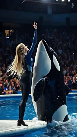 Jessica Radcliffe dance with Orca 