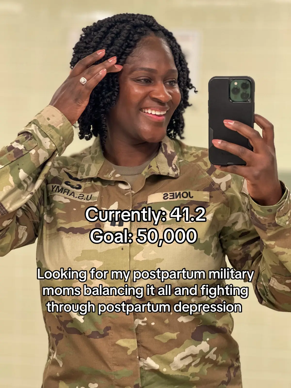 If you’re a postpartum mom in uniform, this one’s for you…  . You’re carrying the weight of the mission, the uniform, and the motherhood all at once. Some days, it feels like too much. But hear me—you’re not alone. We can fight through postpartum depression together, one day, one rep, one deep breath at a time. . This is your reminder: you can still serve, still soar, and still be the incredible mom your baby needs. And I’m right here in this fight with you.” . #postpartummom #ppdawareness #militarymom #postpartum #armymom 