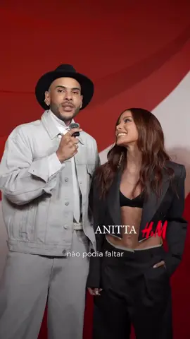 Anitta como embaixadora no evento h&m #anitta #famosos #viral 