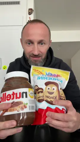 Kinder Kinderini #nutella #IcedCoffee #coffeetok #espressomaestro #EasyRecipes 