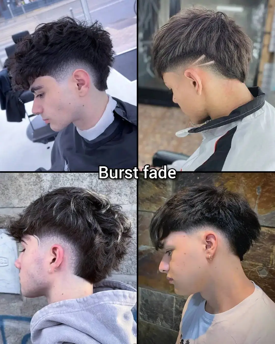 Suka yang mana kalian? #taperfade #mohawk #burstfade #mullet #lowfade 