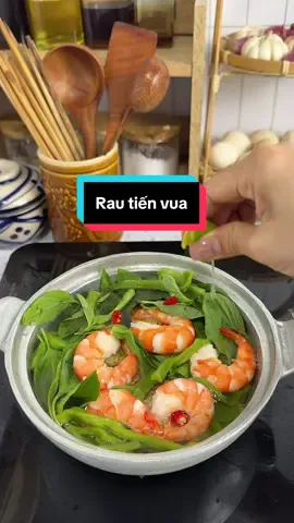 Rau tiến vua đem nấu với mì chua cay giòn mà hợp lắm nè#bepnhachin #xuhuong #homnayangi #migoi #rautienvua 