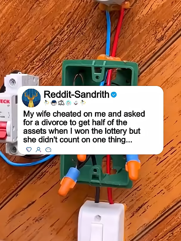 My wife cheated on me and asked for a divorce to get half of the assets when I won the lottery but..  #shortvideo #shortstory #askredditstories #redditstories #stories #RedditStories #StoryTime #RedditReadings #RedditRecap #TrueStories #ViralVideos #FYP #TikTokStorytime #MustWatch #TrendingNow #DramaAlert #RelationshipDrama #ConfessionTime #CrazyStories #StoryTimeWithMe #YouWontBelieveThis #VoiceOver #Narration #PodcastClips