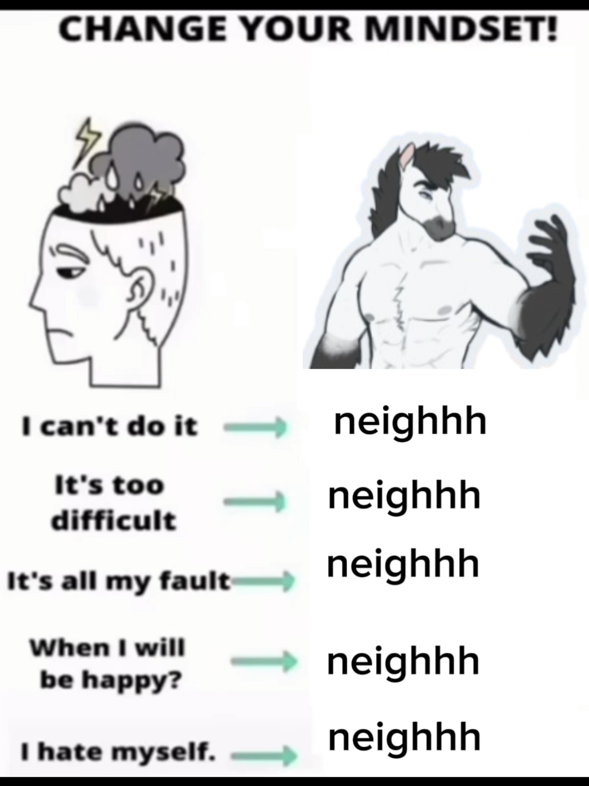 Based and horse pilled #horsefursona #meme #furryfandom 