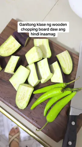 Ganitong klase ng wooden chopping board daw ang hindi inaamag #magkuno #magcono #mangkono #choppingboard #mindanao 