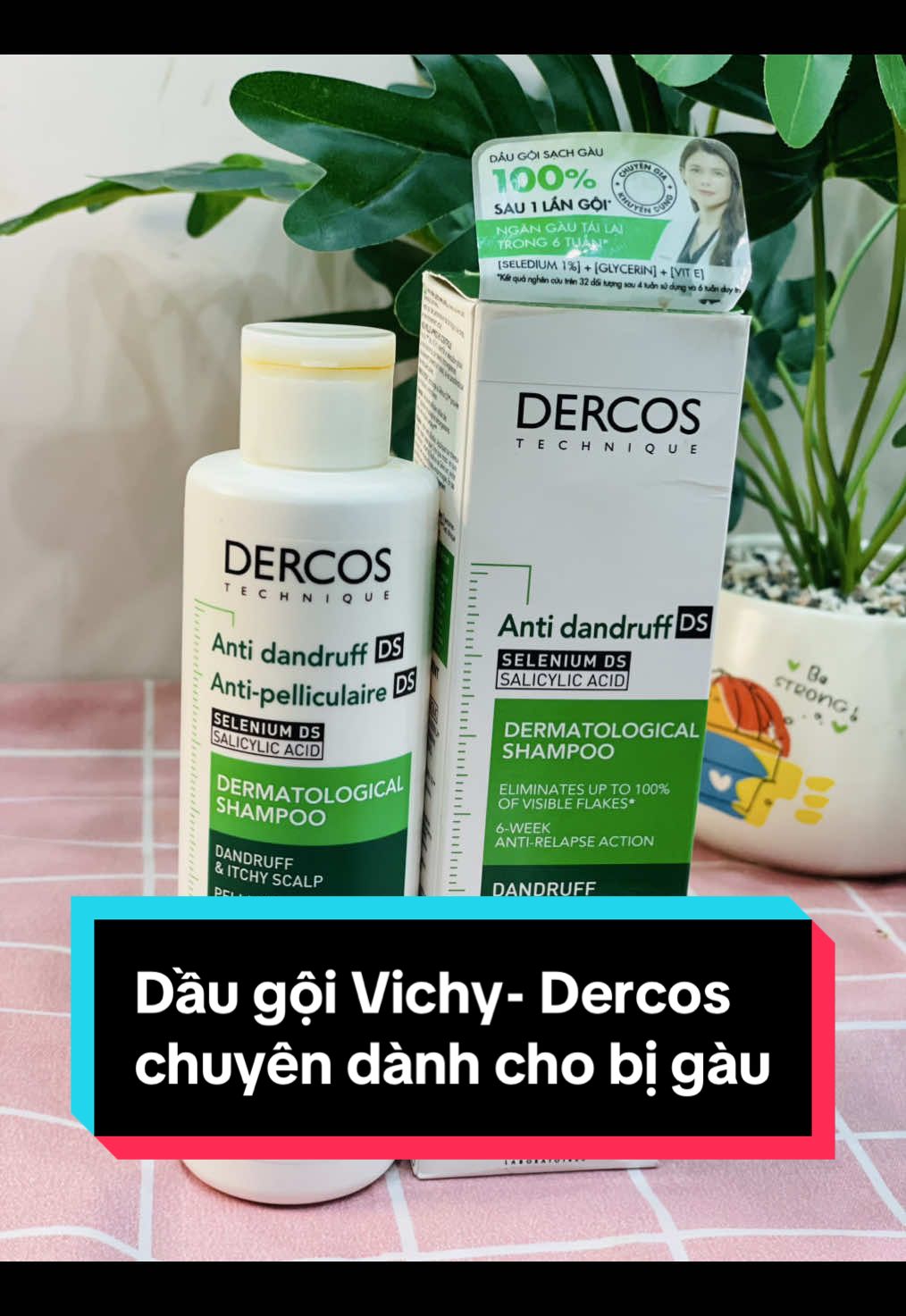 Dầu gôi chuyên cho ai đang bị gàu ngứa. Với uy tín thương hiệu tui tin đây là sp bạn nên thử đi nha. #vichy #dercos #daugoitrigaudercos #daugoitrigau -#nguadadau 