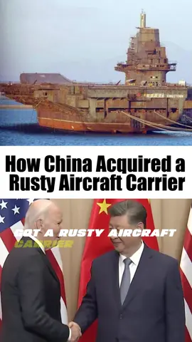 How china acquired a rusty aircraft carrier #news #new #foryou #china #usaus 
