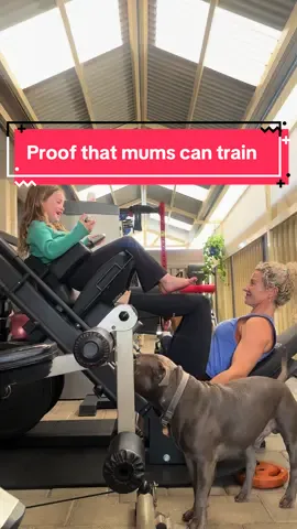 There will always be obstacles. For mums, sometimes those obstacles are climbing all over you while you train 🤣 But you don’t wait for perfect conditions — you create results by showing up #weightlossjourney #Fitness #bunbury #gym