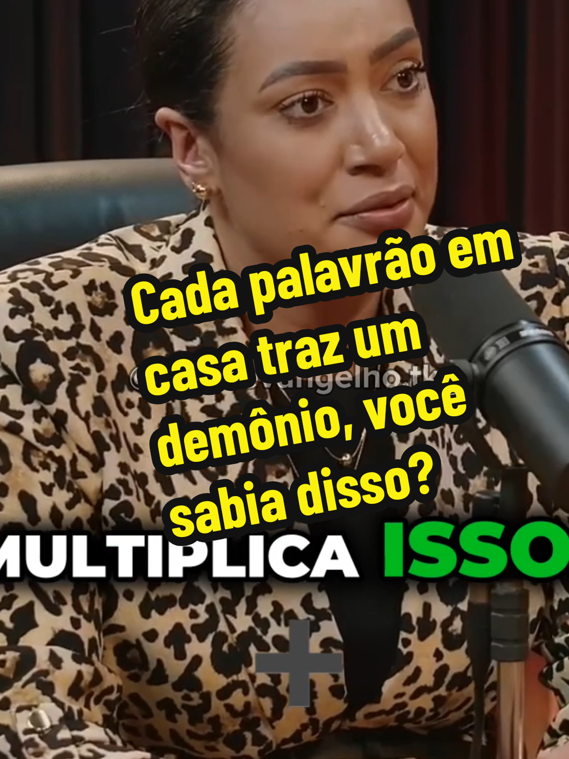 Cada palavrão em casa traz um demônio, você sabia disso? #palavrao #demonio #casa #energia #espiritual 