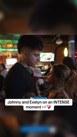 Jeve on an intense moment 👀❤️‍🩹 #yurnboi #evelynortiz #johnny #fyp #jeve 