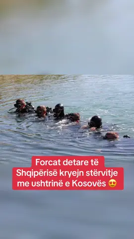 Forcat detare të Shqipërisë kryejn stërvitje me ushtrinë e Kosovës 😍 #shqiperia #kosovo #kuqezi #fsk #🇦🇱🇽🇰 